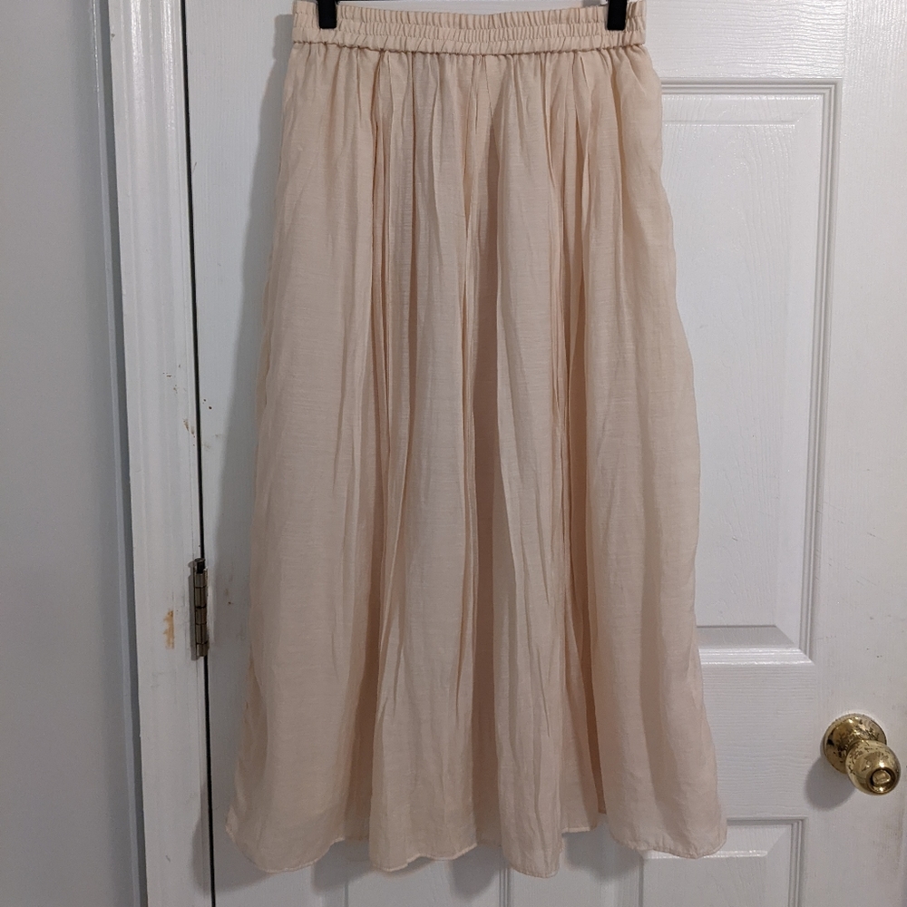 Midi tulle skirt